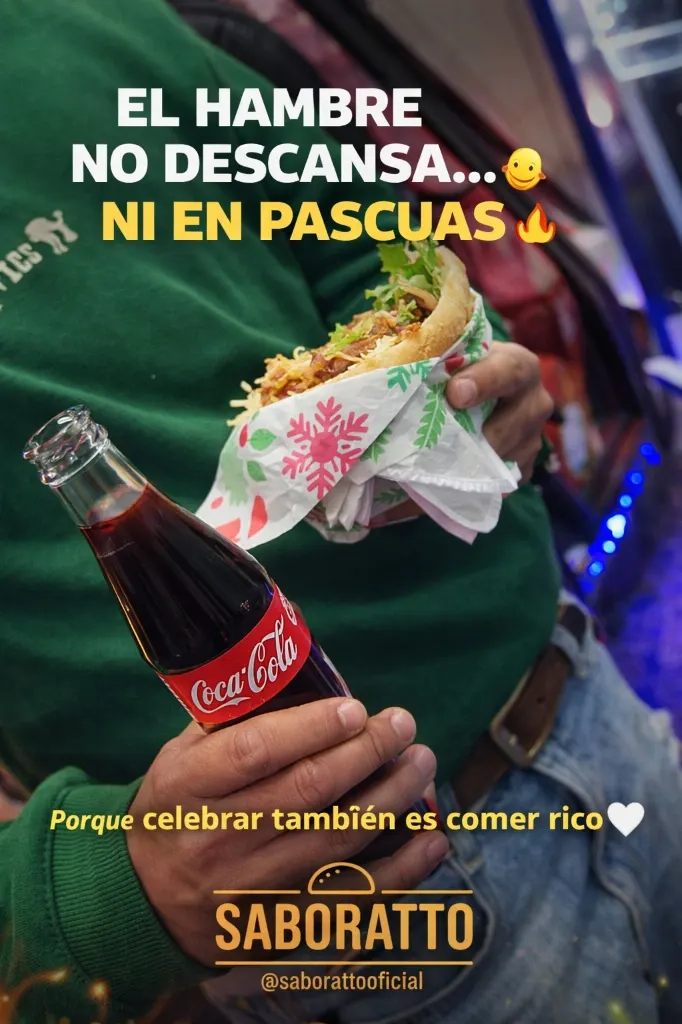 Bebidas y adicionales Saboratto