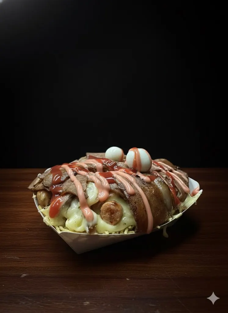 Salchipapas Saboratto
